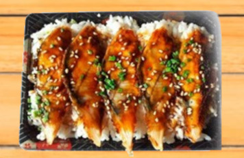 Arroz con Anguila Teppanyaki