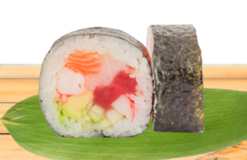 Futomaki Relleno de Atún (10p)