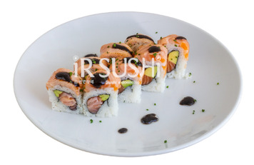 Salmon Fire Roll