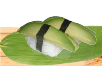 Sushi de aguacate(2p)
